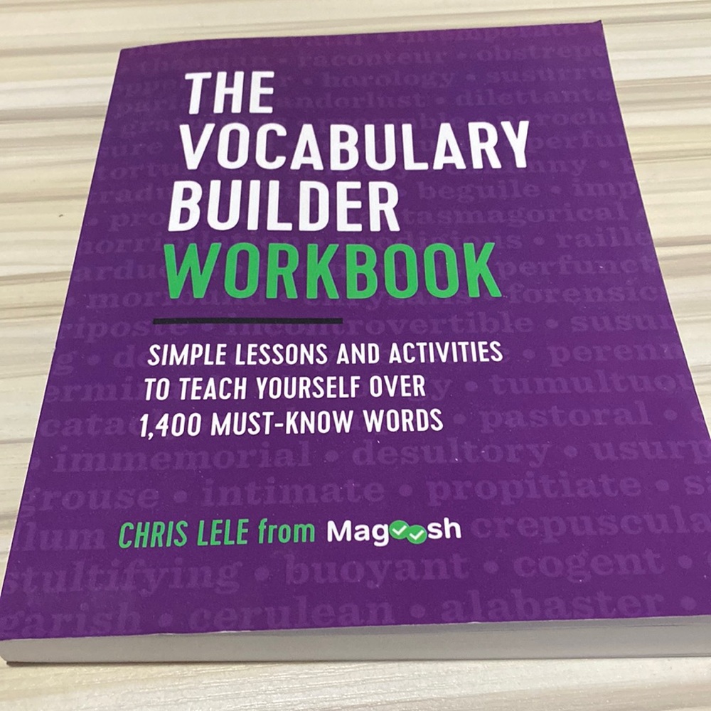 Brand New Magoosh The Vocabulary Builder Workbook